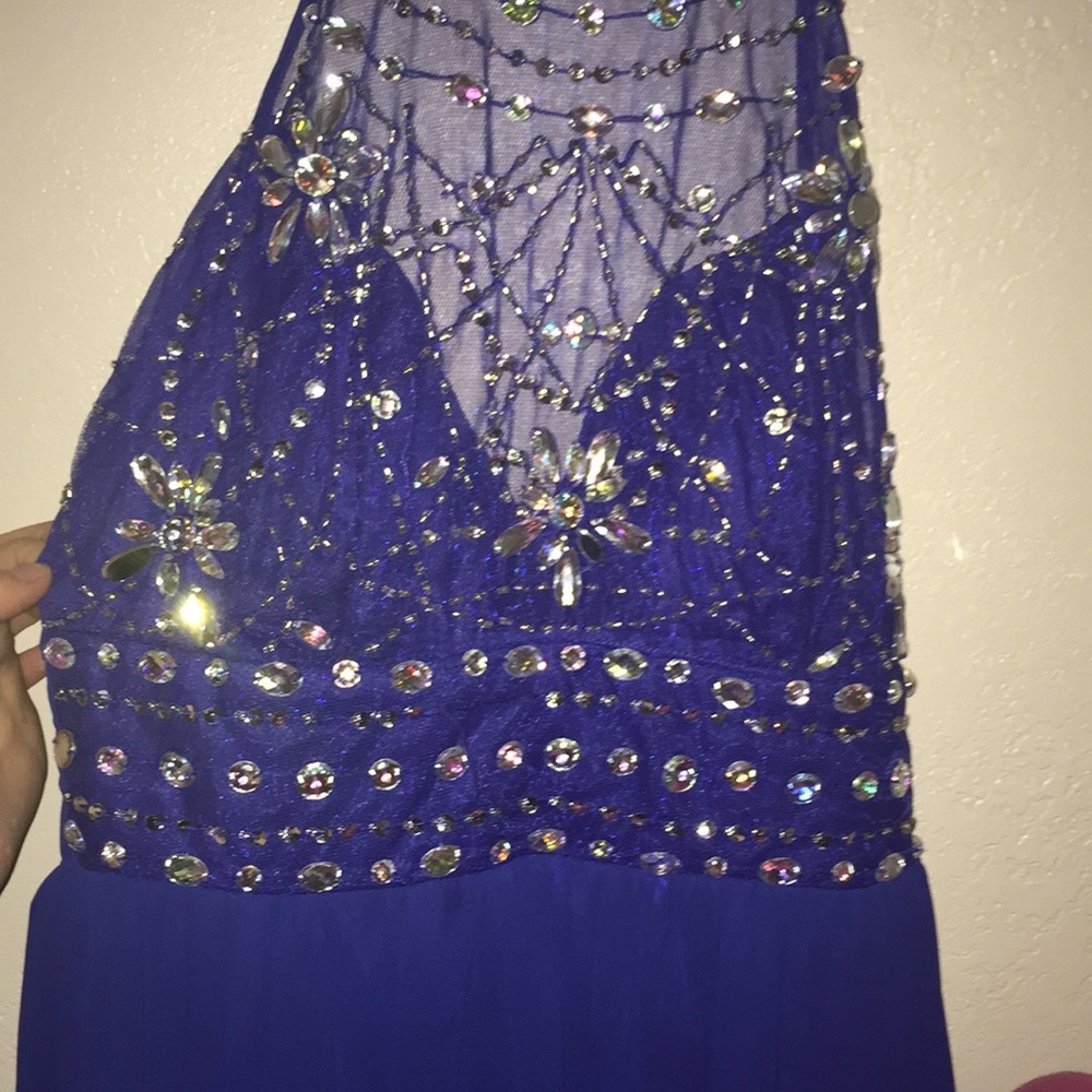 royal blue prom dress - Picture 3 of 4